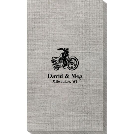 Motorcycle Bamboo Luxe Guest Towels